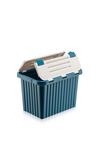 OEM Storage Box 16 L with Integrated Lid, Colored Plastic