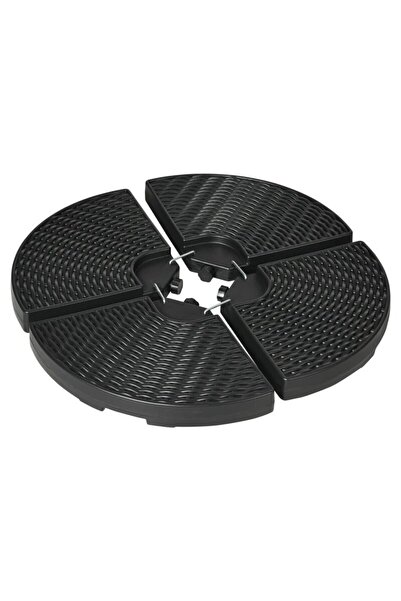 Mercaton Suport pentru umbrele cu îmbinare tip banană, set de 4 elemente, HDP...