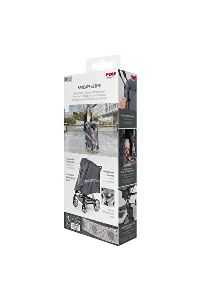 reer RainSafe Active 84041 Rain Cover for Strollers