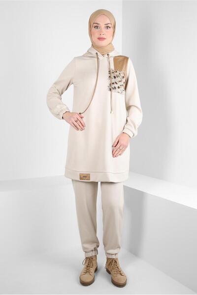 Alvina KAPÜŞONLU PANTOLONLU TAKIM 44245