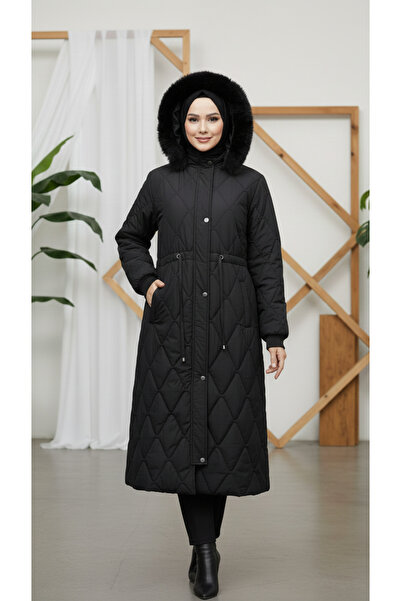 ESLEMNUR BELDEN BAĞCIKLI ŞİŞME MONT 115CM KRİNKIL KUMAŞ