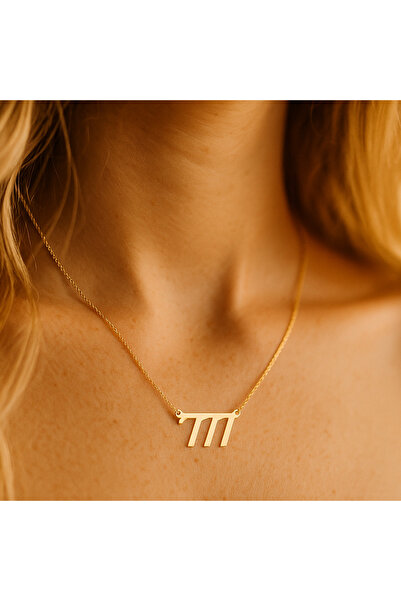 Soleildor 925 ayar Orijinal Gümüş Melek Numarası 777 Gümüş Kolyesi