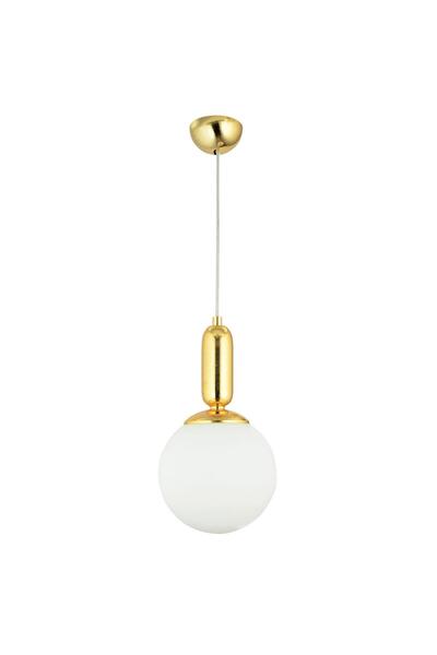 Apliqa Arlo Tekli Gold Sarkıt Modern Sarkıt Top Avize Mutfak Salon Sarkıt Avize