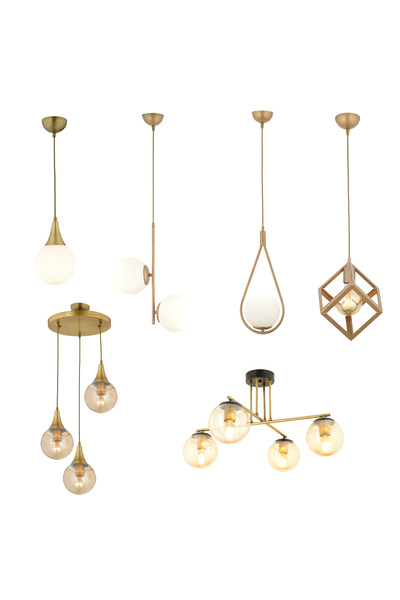 Apliqa NERGİS 6 PARÇA AVİZE PAKETİ