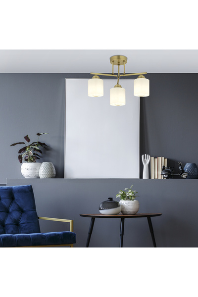 Apliqa Kavis 3'Lü Eskitme Modern Genç Odası Mutfak Salon Avize