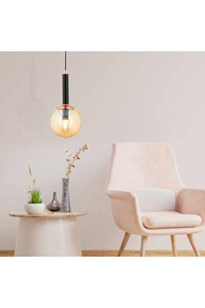 Apliqa Erna Tekli Sarkıt Modern Retro Sarkıt Mutfak Salon Sarkıt Avize