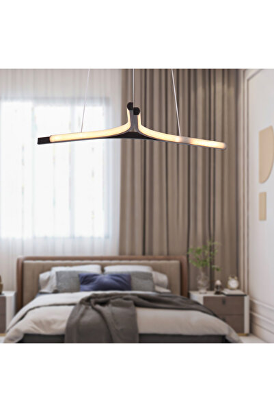 Apliqa Simon Mat Siyah Boyalı 30 Watt Led 300K Salon Oturma Odası Genç Odası ...