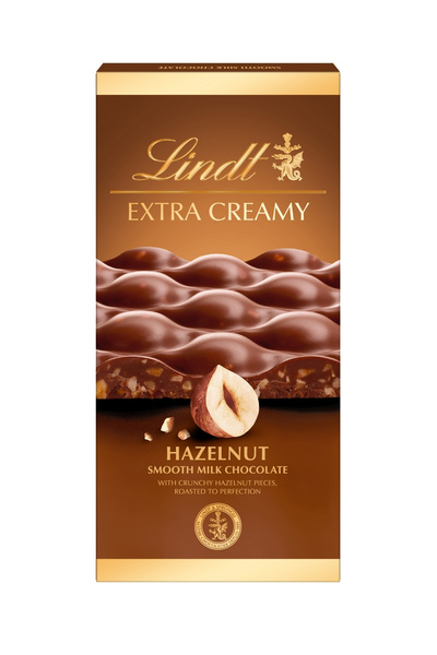 Lindt extra creamy 80gr fındıklı tablet çikolata