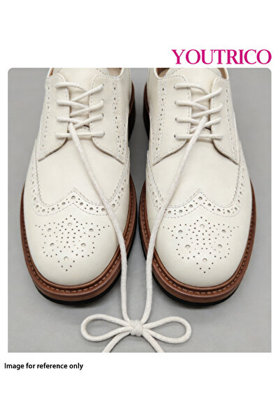 Youtrico زوج واحد من أربطة الأحذية الشمعية المستديرة - رفيعة وأنيقة للأحذية ا...
