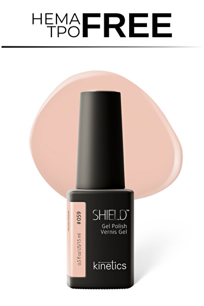kinetics Shield Gel Polish Kalıcı Oje 15 ml – HEMA ve TPO İçermeyen | Rose Pe...