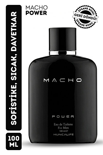 Huncalife Macho Power Erkek Parfümü Edt 100 ml