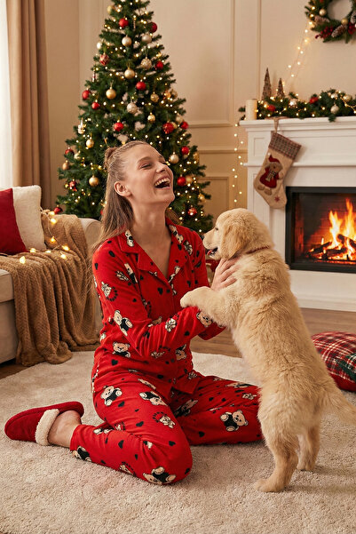 Lela Set de pijamale cu model Stretch Standard Fit SET DE PIJAMALE 60956602