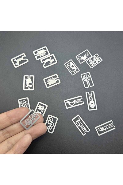 Choice 40 قطعة من فواصل الكتب المعدنية الصغيرة بتصاميم عشوائية، مناسبة للمدرسة والمكتب، تُستخدم كعلامات لصفحات الكتب.