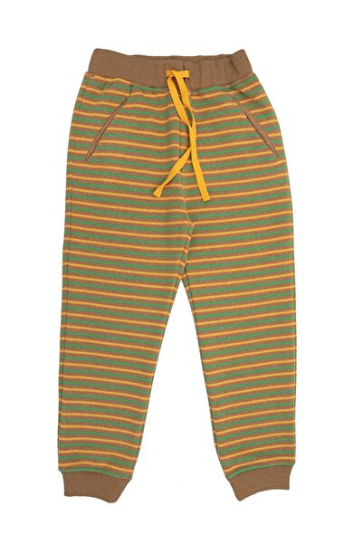 Ozmoz By Mukadder Özden بنطال رياضي شتوي مخطط من القطن للفتيات من Recycle