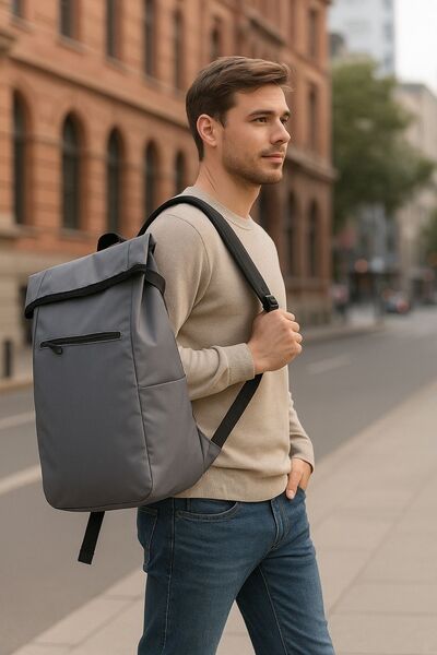 Ecrou Multifunctional Backpack Gray