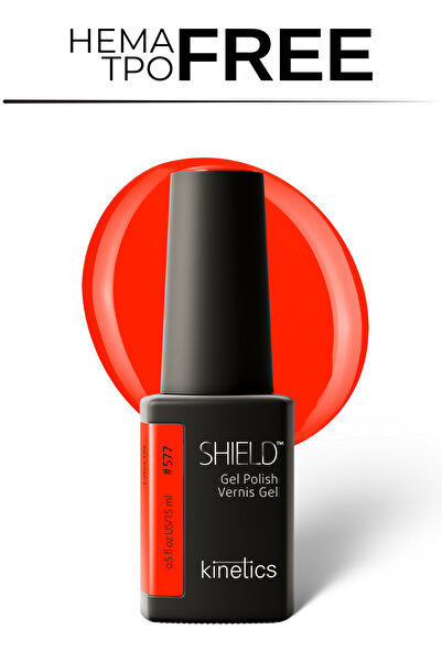 kinetics Shield Gel Polish Kalıcı Oje 15 ml – HEMA ve TPO İçermeyen | Latex H...