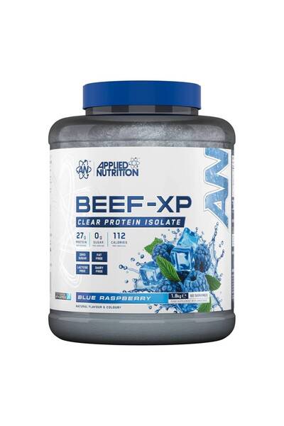 applied nutrition بروتين معزول شفاف من Beef-xp، بنكهة التوت الأزرق، 1.8 كجم