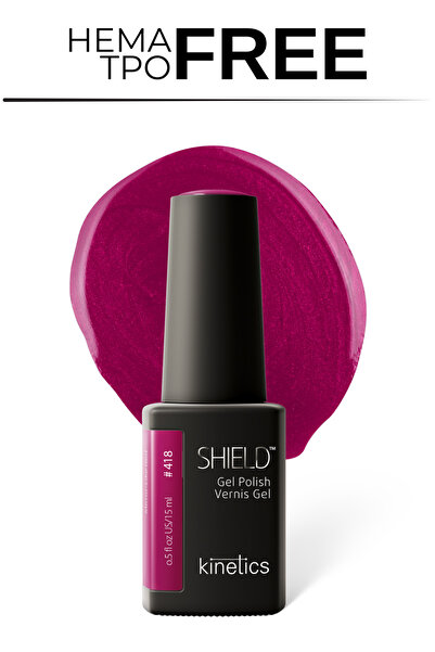 kinetics Shield Gel Polish Kalıcı Oje 15 ml – HEMA ve TPO İçermeyen | Mirror-...