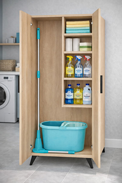 Alesta Life TEMIZLIK DOLABI 160*60*37,7 SONOMO