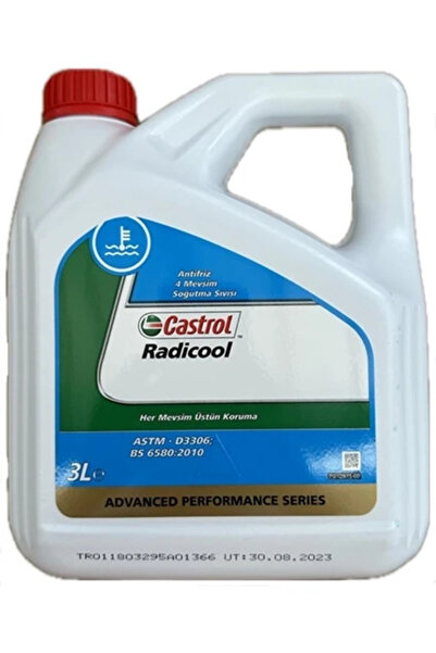 CASTROL Radicool Antifriz 3 Lt Mavi