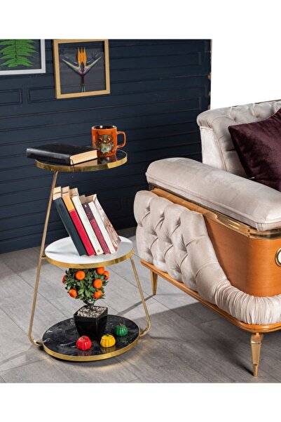 Boss Group Üç Katlı Sehpa