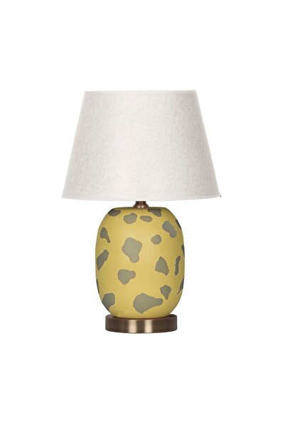 MOENAStudio Marakesh Yellow Ceramic Lampshade