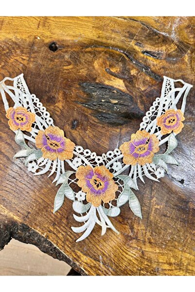 Gönülden Tasarım 13X37 CM BRODAT FLORESCENT CAMPĂ CAMPĂ ACCESORIUL GOLĂ DE ÎM...