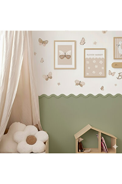 metadesign Boyanabilir ahşap duvar paneli çıtası CNC kesim (41 cm)