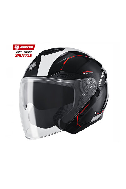 Scoyco Yarım Motosiklet Kaskı OF 669 Shuttle