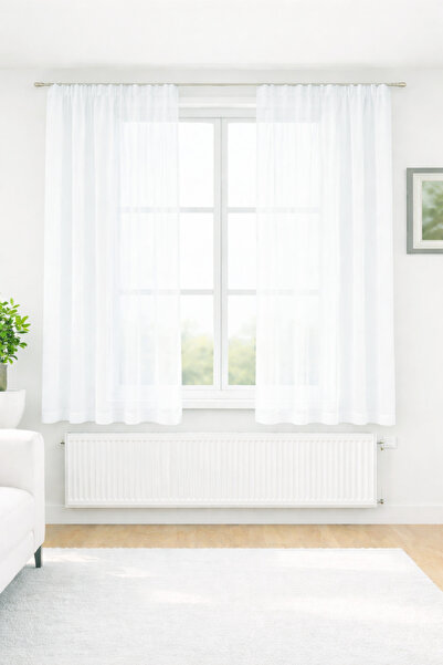 GOCCIA HOME Petek Üstü Vual Tül Perde Optik