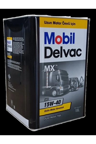 Mobil Delvac Mx 15w40 Teneke 18 Litre (Ü:2023)