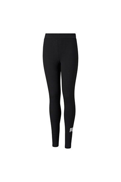 Puma Youth Girls Essentials Logo Leggings - Black