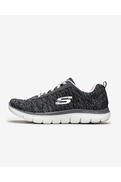 SKECHERS FLEX APPEAL 2.0 Kadın Siyah Spor Ayakkabı 12753 BKLV