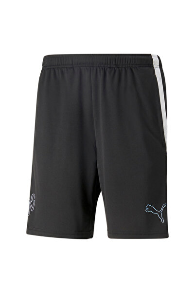 Puma شورت كرة قدم رجالي من نيمار جونيور - أسود