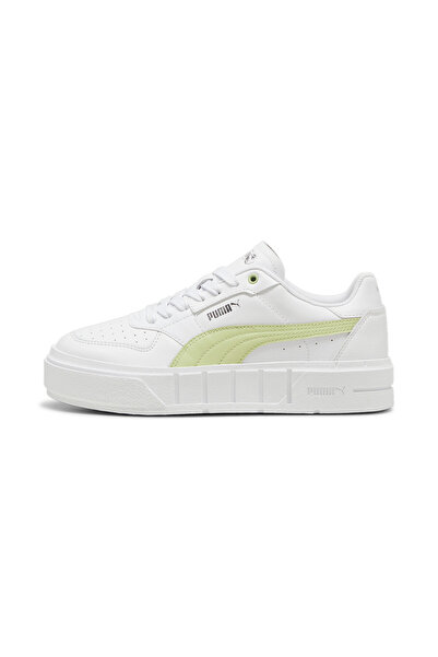Puma Womens Cali Court Leather Sneakers - White