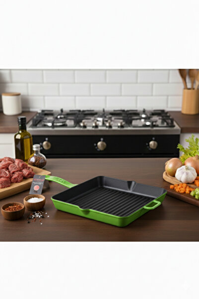 EVREN MUTFAK Evren Cast Iron Skillet Diameter 30 Cm/1.7L.