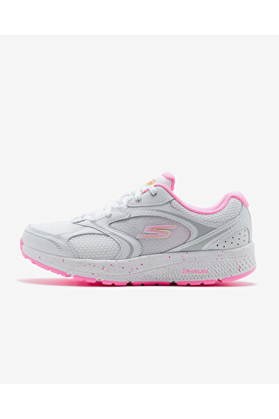 SKECHERS GO RUN CONSİSTENT - VİVİD HORİZON Kadın Beyaz Koşu Ayakkabısı 128285 WPK