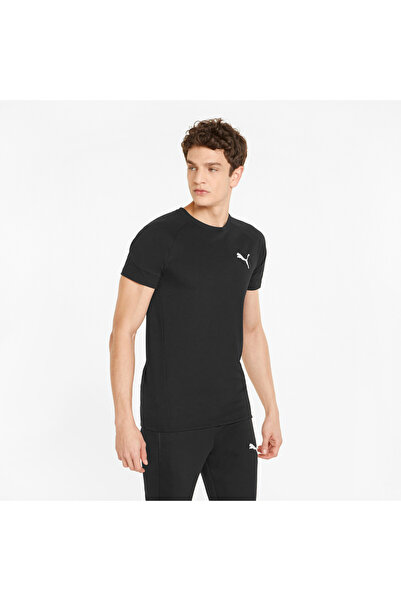 Puma Mens Evostripe T-Shirt - Black