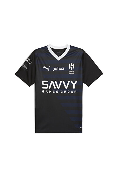 Puma قميص نيمار جونيور الثالث لنادي الهلال للرجال - نسخة طبق الأصل - أسود