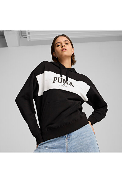 Puma Womens SQUAD Hoodie - Black