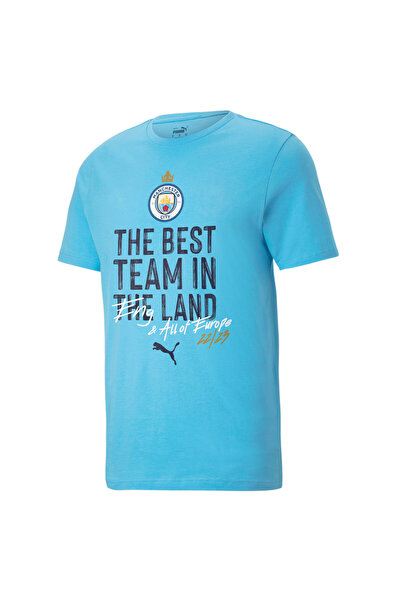 Puma تيشيرت مانشستر سيتي 22/23 أبطال دوري أبطال أوروبا للرجال - أزرق