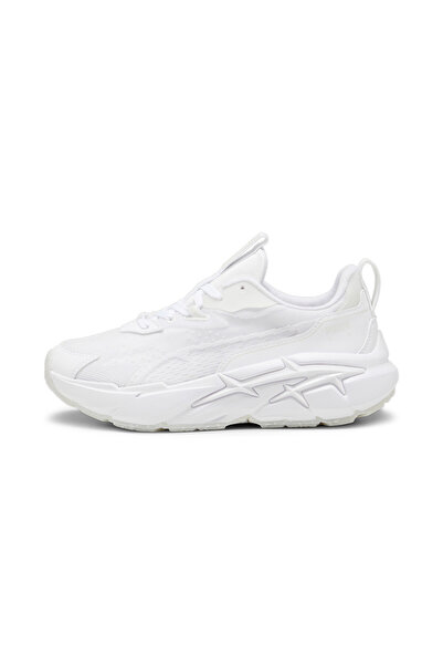 Puma Womens Spina NITRO Pure Luxe Sneakers - White
