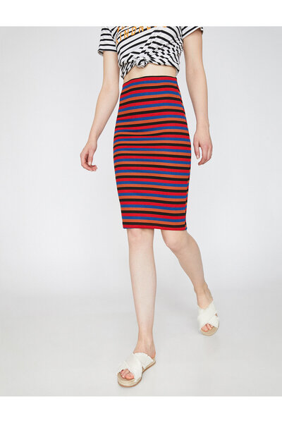 Koton Γυναικεία Κόκκινη Φούστα 9KAL71677JK