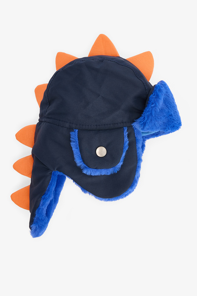 Penti Renkli Erkek Çocuk Dinozorlu Yumuşak Dokulu Bere