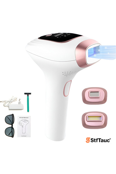 StfTauc Συσκευή αποτρίχωσης IPL, μόνιμη ανώδυνη αποτρίχωση, 9 επίπεδα, λειτου...