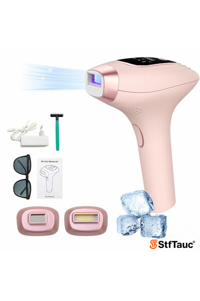 StfTauc Συσκευή αποτρίχωσης IPL, μόνιμη ανώδυνη αποτρίχωση, 9 επίπεδα, λειτου...