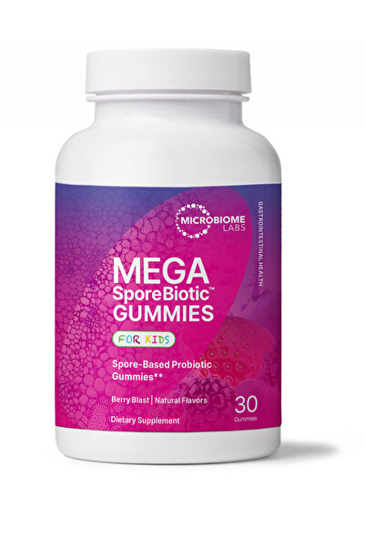 Microbiome Labs حلوى ميجاسبور بيوتيك للأطفال