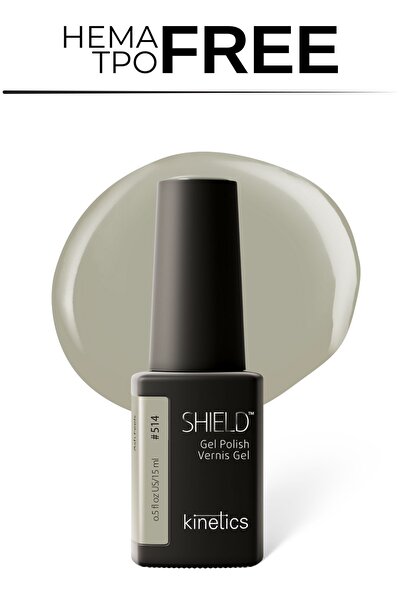 kinetics Shield Gel Polish Kalıcı Oje 15 ml – HEMA ve TPO İçermeyen | Ash Fee...
