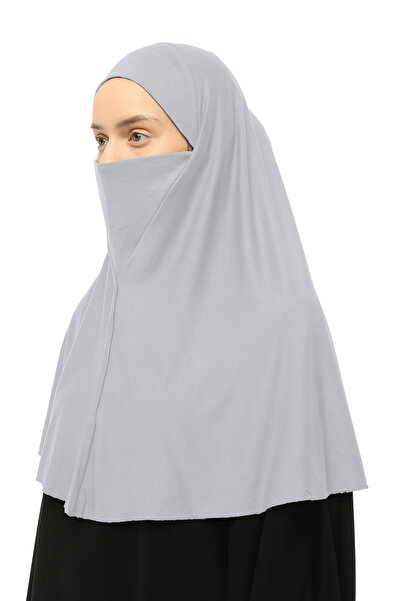 Altobeh Hazır Türban Peçeli Pratik Eşarp Tesettür Nikaplı Hijab - Namaz Örtüs...