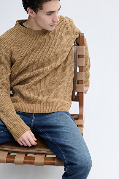 Mudo سترة محبوكة برقبة دائرية